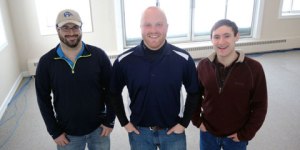 Adam, Phil, and Aaron - proud new owners of the                     Bridge Street Tap Room